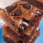 Oreo Brownies - EASY Chocolate Oreo Brownies Recipes - Simple and Quick Chocolate Desserts - Snacks - Treats - Party Food - Oreo Desserts