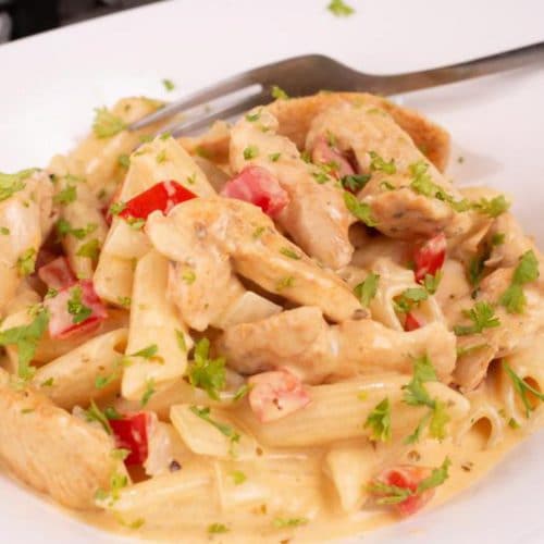 Easy Pasta Recipe – Best Homemade Cajun Chicken Pasta – Dinner – Lunch – Quick – Simple