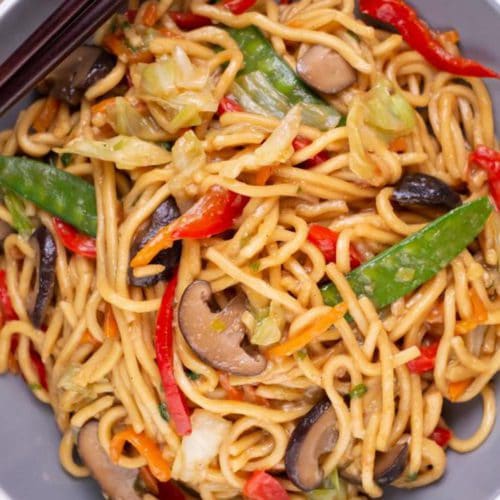 15 Minute Lo Mein – Best Homemade Easy Lo Mein Recipe – Dinner – Lunch – Quick – Simple