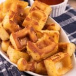 Easy Waffles – Best Homemade Mini French Toast Waffle Sticks Bites Recipe – Breakfast – Desserts – Snacks – Quick – Simple