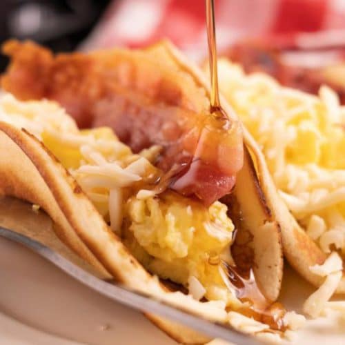 {Easy} Pancakes – Best Homemade Pancake Breakfast Tacos Recipe – Breakfast – Party Food – Quick – Simple