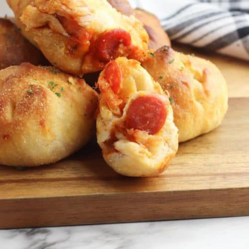 Easy Pepperoni Pizza Rolls – Best Homemade Air Fryer Crescent Roll Pizza Recipe – Snacks – Lunch – Dinner – Kids Party Food