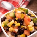 Easy Salsa – Best Homemade Black Bean Corn Salsa Recipe – {Easy} Lunch – Dinner – Appetizers – Side Dishes – Party Food