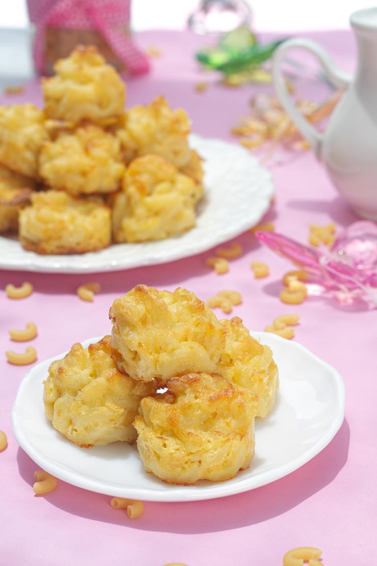 Baked Mac And Cheese Bites