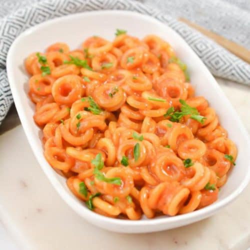 Easy Spaghettios Pasta – Best Homemade Pasta Spaghettios Recipe – Dinner – Lunch – Quick – Simple
