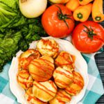 Air Fryer Buffalo Chicken Bombs Recipe – Best – Appetizer – Dinner – Party Food - How To Make