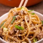 15 Minute Mongolian Ground Beef Noodles – Best Homemade Easy Ground Beef Recipe – Dinner – Lunch – Quick – Simple