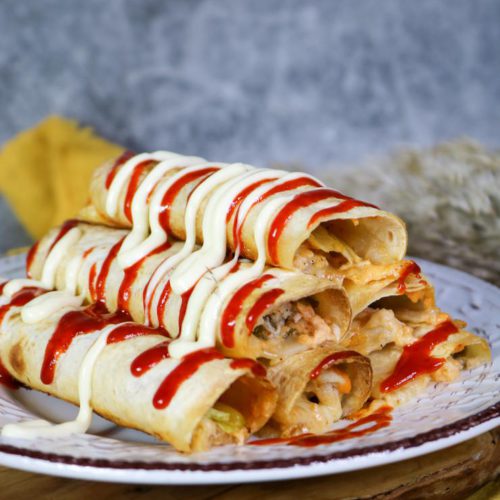 Best Chipotle Chicken Taquitos – Easy Homemade Taquitos Recipe – Finger Food – Appetizers – Snacks – Party Food – Quick – Simple