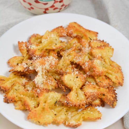 Air Fryer Pasta Chips Recipe – Best – Side Dish - Appetizers - Snacks – How To Make
