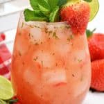 Alcoholic Drinks – BEST Cuban Strawberry Mango Cocktail Recipe – Easy and Simple Rum Alcohol Drink
