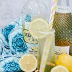 Alcoholic Drinks – BEST Sparkling Lemon Drop Cocktail Recipe – Easy and Simple Vodka Alcohol Drink
